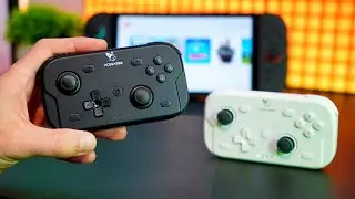 Обзор беспроводного карманного контроллера AceGamer T50, распаковка | Тестирование Switch 2, ПК и...
