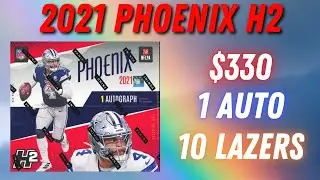 2021 Panini Phoenix Football Hobby Hybrid (H2). One Of My Favorite Sets!