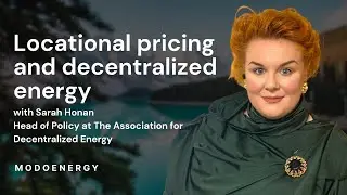 Locational pricing and decentralized energy - Transmission (Sarah Honan - The ADE)
