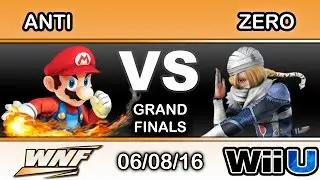 WNF 2.5 - Anti (Mario) Vs. TSM | ZeRo (Sheik) Grand Finals - Smash Wii U