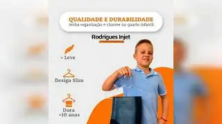 Review: Cabide Infantil Acrilico Kit 100 Transparente Organizador Refor&ccedil;ado Rodrigues Injet
