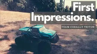 Corally Triton SP | Brushed 1/10th 2WD Monster Truck! | First impressions!