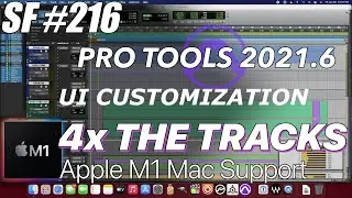 ПОДДЕРЖКА PRO TOOLS 2021.6 для Apple M1 Mac Mini + настройка пользовательского интерфейса + 4x ТРЕКА!! [Sunday Funday #216]