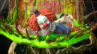Mortal Kombat 1 All Animalities on Adam The Psychopath Clown Dead Rising Deluxe Remaster