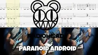 Radiohead -Paranoid Android Guitar | Bass Cover With Tab