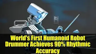 World's First Humanoid Robot Drummer Achieves 90% Rhythmic Accuracy
