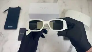 Prada White Sunglasses Model SPR17W (142-5S0)