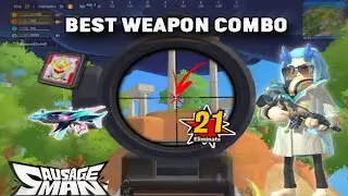 Mp5 + Qbz-192 🔥 Ph Quad Gameplay SAUSAGE MAN