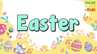 Easter Vocabulary | Easter Egg Hunt | Educational Videos | Learn English - Talking Flashcards | ESL