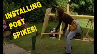 Essential guide to pounding post spikes! ToolGirl Bytes - A Repair to Remember