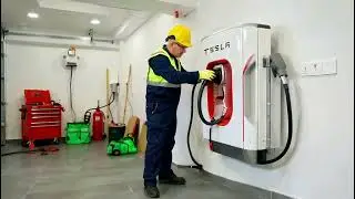 EV charger installation video