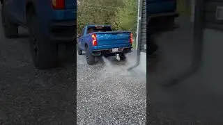 Chevy ZR2 loud cold start exhaust