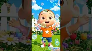 Pop the Bubbles🎈 | Fun Kids Song #Shorts #toddlersongs #shorts #kidssongs