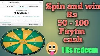 New app 1Rs redeem instantly Paytm cash. New self earning app