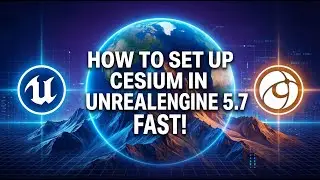 Как быстро настроить Cesium в Unreal Engine 5.7! | Полное руководство для начинающих (2025)