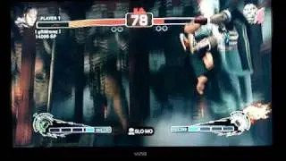 SSF4: XblackvegetaX (Balrog) vs | gRiMmmz | (Ryu) - Ranked Match - Set 2