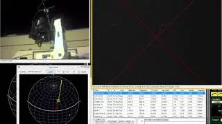 PlaneWave L-500, Path Derotation With Crosshairs, Steady Tracking