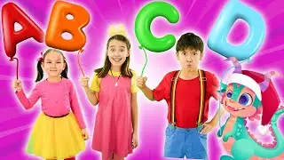 ABC Song with Balloons | Professions Finger Family | Hokie Pokie Kids Videos
