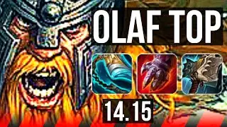 OLAF vs ORNN (TOP) | 8 solo kills, 66% winrate, Dominating | EUW Grandmaster | 14.15