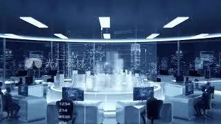 光厂 10004337 科技人工智能大数据场景 视频素材