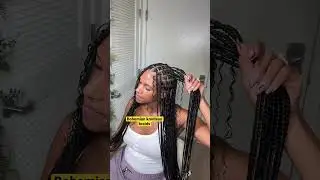 Bohemian Knotless braids #bohemianbraids #bohemianknotless #bohemianknotlessbraidswithhumanhair