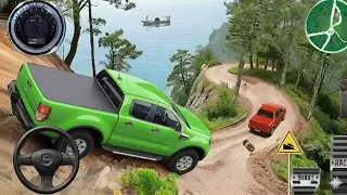 4x4 Offroad Jeep Driving Simulator 3D - Drive SUV 4x4 jeep Offroad Game - Android GamePlay