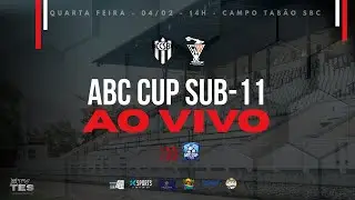 ABC CUP 2026 - SUB 11 - S&Atilde;O BERNARDO X ATLETICO ARAMA&Ccedil;AN - AO VIVO