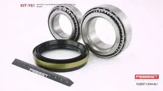 KIT-Y61 REPAIR KIT, ROLLER BEARING FRONT AXLE SHAFT FOR NISSAN