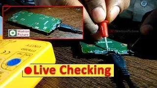 Smart Phone Motherboard Voltage and Components Live Checking -  After Disassembled Mobile
