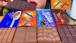 ASMR CHOCOLATE EATING, MILKA, OVOMALTINE, LINDT, NOVI MUKBANG MASSIVE Eating Sounds