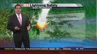 Lightning safety tips