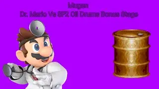 Mugen: Dr. Mario Vs SF2 Oil Drums Bonus Stage (Gameplay)