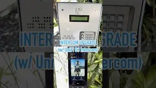 The Door Hub Mini and G3 Intercom &mdash; the perfect combo for parking gates! #ubiquiti #accesscontrol