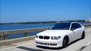 Custom BMW 7 Series on Asantis By Cartel Customs Miami Florida for Dreamcast giveaways
