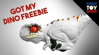 I got my Freebie Jurassic World Uncaged Click Tracker Dinosaur