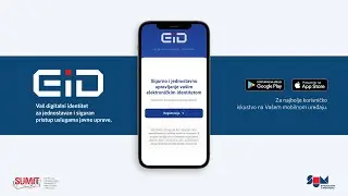 Mobilna aplikacija eID - va&scaron; digitalni identitet