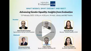 Advancing Gender Equality: Insights from Evaluation