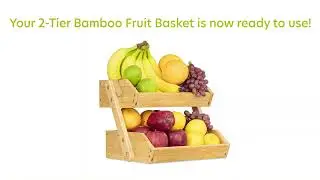Golden Nature - How to Assemble Bamboo Fruit Basket - Step-by-Step Assembly Instructions