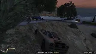 GTA5 Online Ps4- chillin with bro