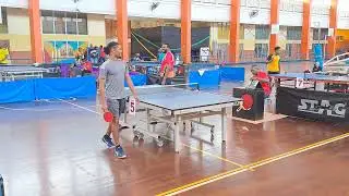Stephen McFarlane vs Marlon Alberts 2025 Hubert A. Lawrence Memorial Table Tennis Tour.-Mar. 1, 2025