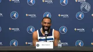Mike Conley 2025 Wolves Media Day Press Conference | 09.29.25