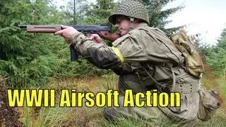 Airsoft War M60 MP40 L85 SIG550 POW Scotland