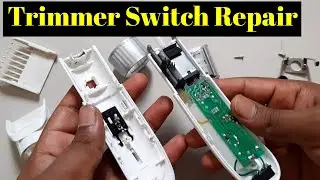 How To Repair Hair Trimmer Switch | Kemei Trimmer Repair | Trimmer Repair | Kemei KM 9020