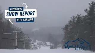 Monday January 26th Snow Report