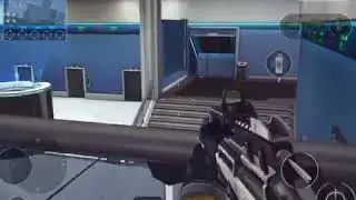 Shredding people with the ufia in modern combat 5-Modern combat five ufia gameplay