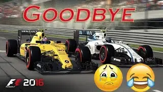 GOODBYE F1 2016 // WHAT YOU THINK?