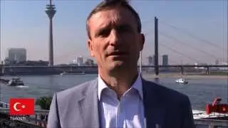 Thomas Geisel Wahlaufruf OB D&uuml;sseldorf 2014 T&uuml;rkisch T&uuml;rk&ccedil;e