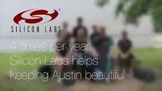 Silicon Labs Gives Back - Keep Austin Beautiful