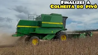 FINALIZEI A COLHEITA DO SOJA IRRIGADO!