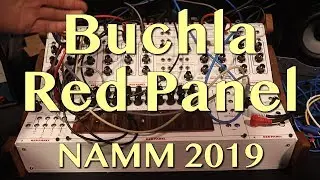 Buchla - Red Panel Modules | NAMM 2019